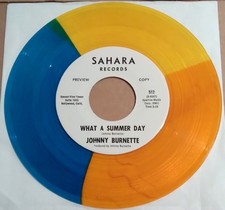 JOHNNY BURNETTE. WHAT A SUMMER DAY. 1970S MARIANO  REPRO