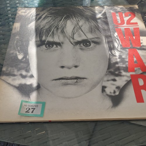 War 1983 vinyl with - war,