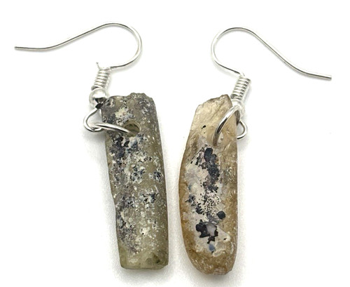 Ancient roman glass earrings - roman,