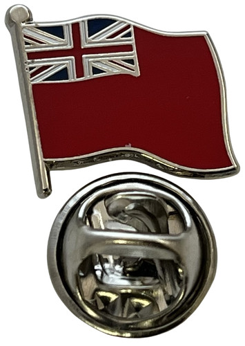 Merchant navy red ensign - red,