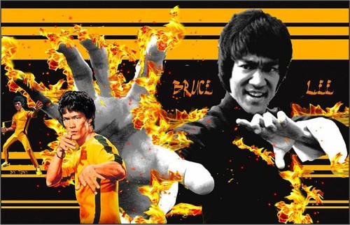 Bruce lee drinks - bruce, coasters