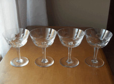 Orrefors Bernadotte set of 4