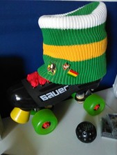 BAUER Turbo 33 Quad Skates - NOS - Sims Street Snakes Size UK 7