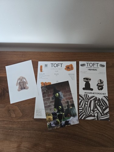 Toft set crochet patterns - toft, of