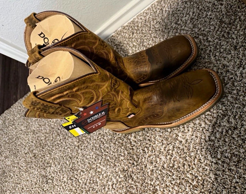 Double men brown - brown, western
