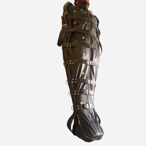 Heavy duty leather sleepsack - leather,