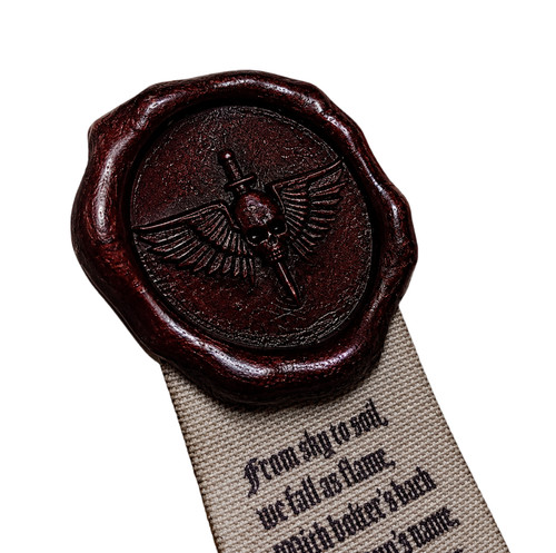 Gothic purity seal fabric - gothic, &
