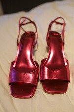 Hot Pink Low Next Heels Size