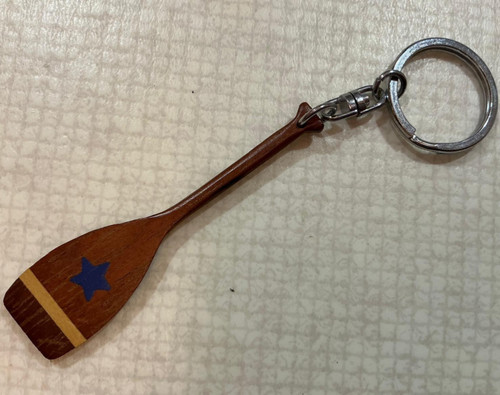 Blue rowing boat oar - blue,