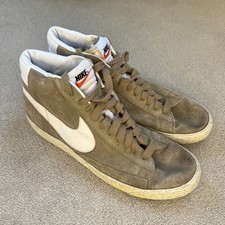 NIKE Blazer Mid Premium Suede Beige/Brown/ Cream 524205-200 2012  UK Size 11