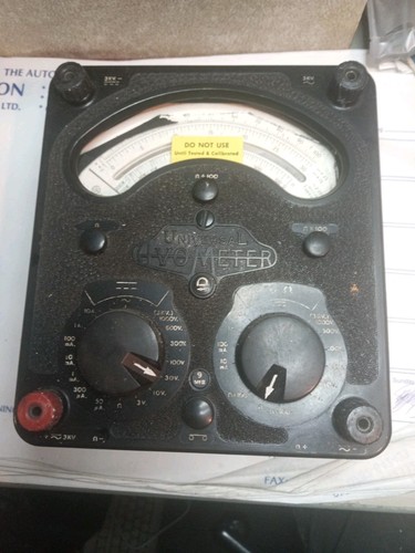 Vintage universal avometer - vintage,