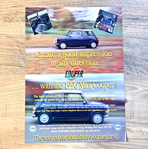 Rover mini cooper 1990s - cooper, s