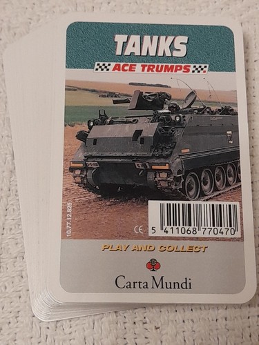 Ace trumps tanks - trumps, and