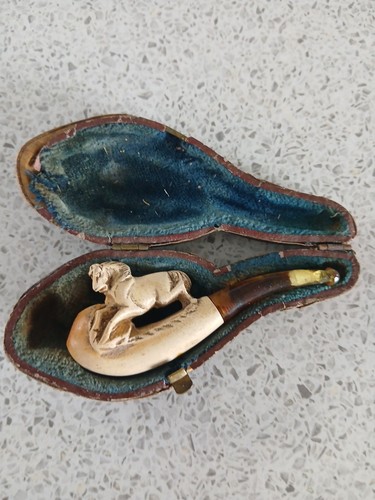 Antique meerschaum carved - antique,