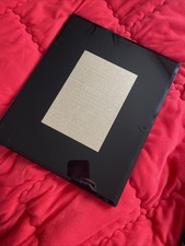 Black Glass Photo Frame 9.5