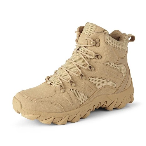Men military boots - men's,