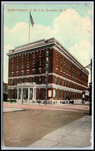 Postcard bedford brancy ymca - brancy,
