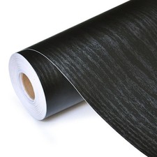 UK 10M Black Wood Grain Effect