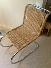 Mid Century Mies van der Rohe MR10 Dining Chair Art Deco Seating Exc. cond.  