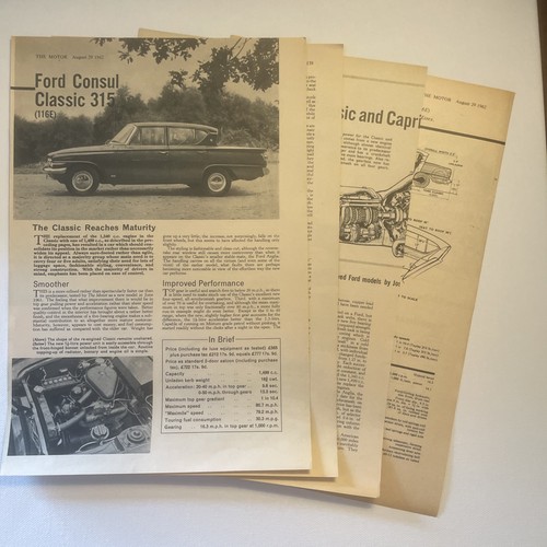 Ford consul classic 315 - ford, 116e