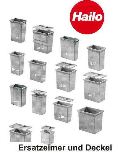 Hailo replacement bucket lid - bucket, /