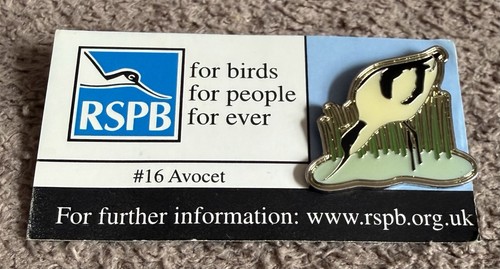 Rspb avocet enamel - rspb, pin