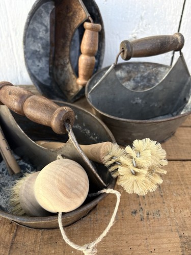 Vintage galvanised herb - galvanised,