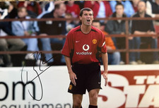 Roy Keane Hand Signed Man Utd