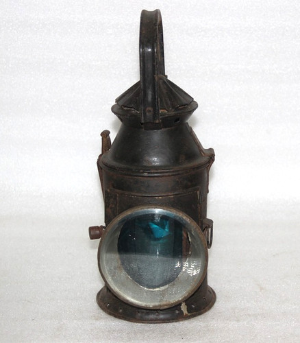 Antique iron lamp lantern - iron,