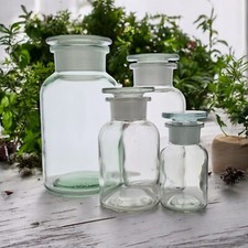 Apothecary chemist glass jar - apothecary,