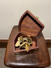 Vintage Brass Sextant