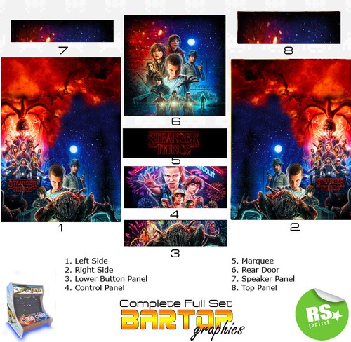Stranger things bartop - things,