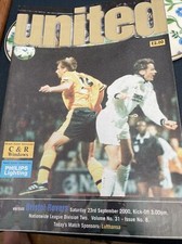 Cambridge United v Bristol Rovers 23/09/2000