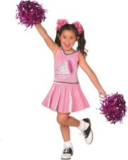 Kids Pink Cheerleader Costume