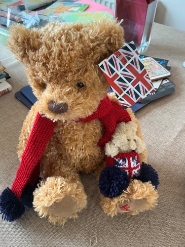 Harrods bear with baby - ,