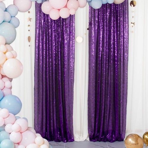 Shinybeauty sequin curtains - sequin,