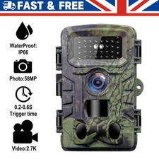 58MP Wildlife Trail Camera HD