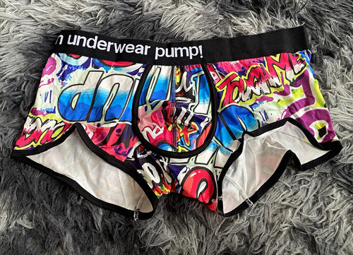 Pump graffiti print boxer - graffiti,