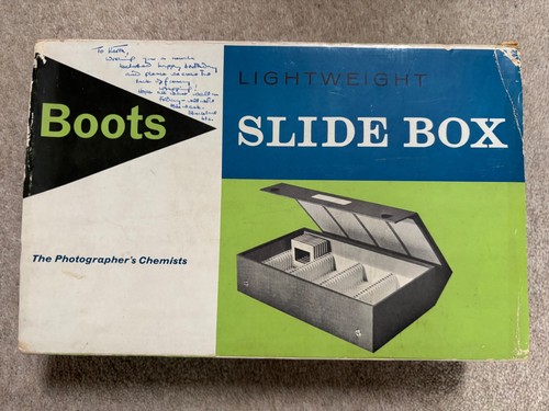 Boots slide box 35mm holders - boots,