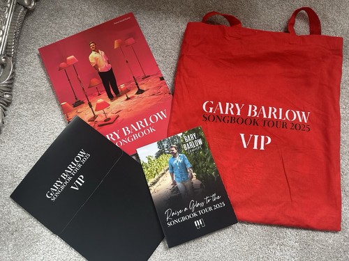 Gary barlow 2025 tour - barlow, songbook