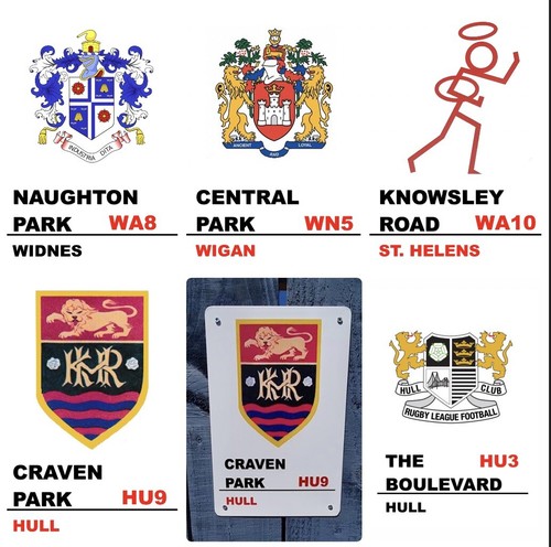 Retro rugby league - league, metal