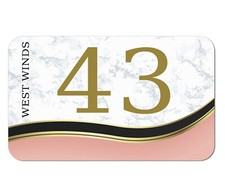 House Gate Sign Plaque Door