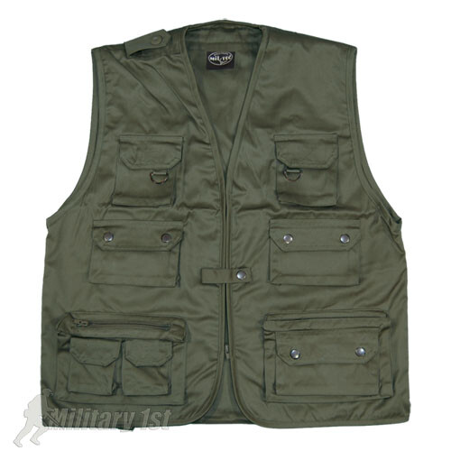 Multi pocket fishing vest - multi-pocket,