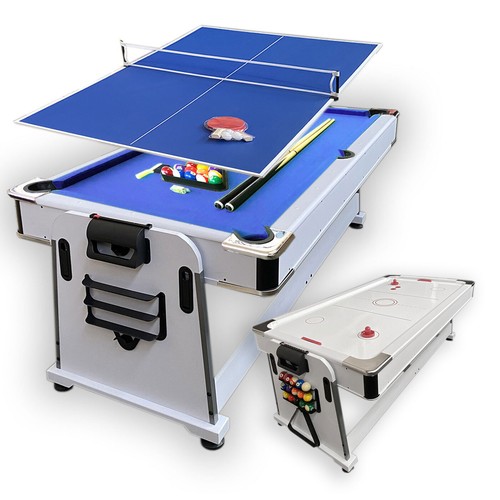 Pool table blue air - table, +