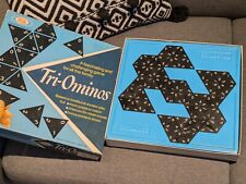 Vintage Tri-Ominos Tile Game