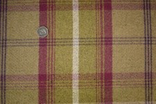 Porter + Stone Wool Effect Heather Balmoral Tartan Curtain Upholstery Fabric