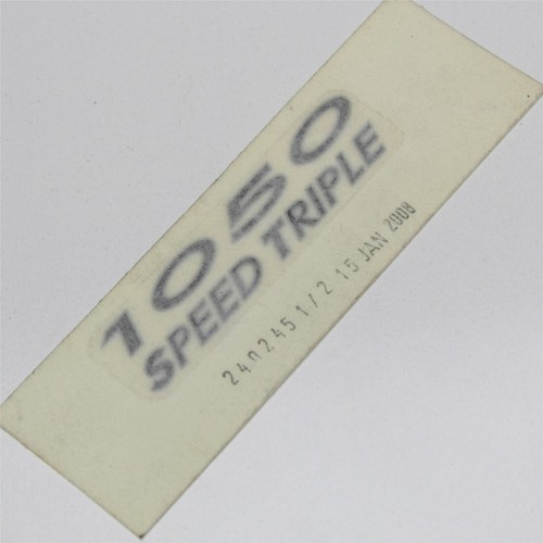Triumph 1050 speed - speed, fuel