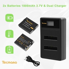 2x NB-6LH NB-6L Battery for