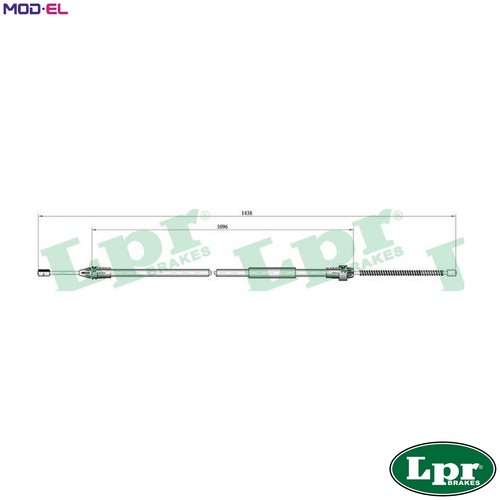 Cable pull parking brake - parking,
