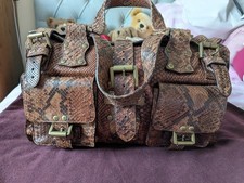 Mulberry Snakeskin  Roxanne